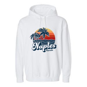 Naples Florida Garment-Dyed Fleece Hoodie