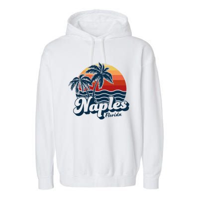 Naples Florida Garment-Dyed Fleece Hoodie