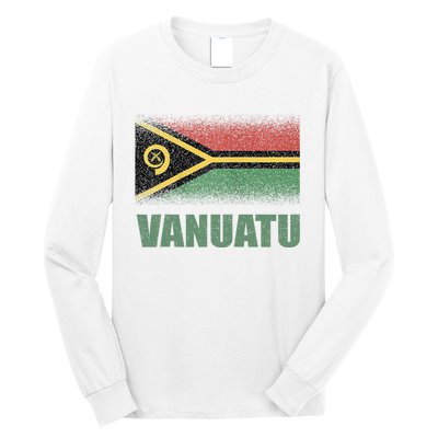 National Flag Of Vanuatu Souvenir Gift Long Sleeve Shirt