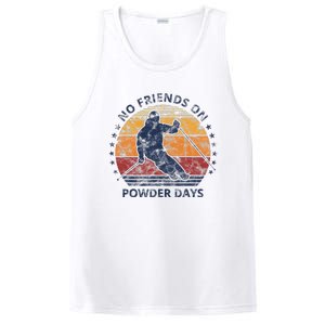 No Friends On Powder Days Snow And Ski Lover PosiCharge Competitor Tank