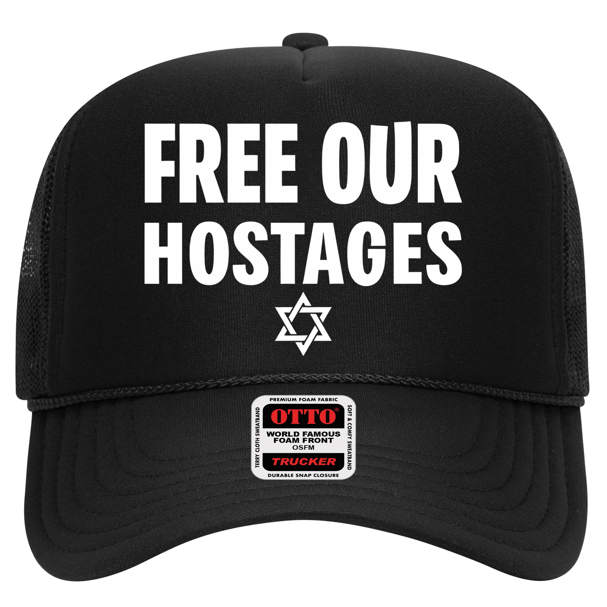 Neveragainlive1 Free Our Hostages Israel Hat