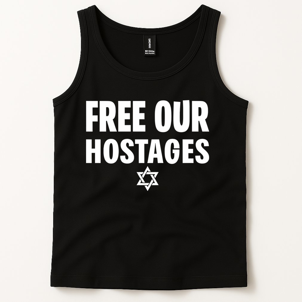 Neveragainlive1 Free Our Hostages Israel Tank Top