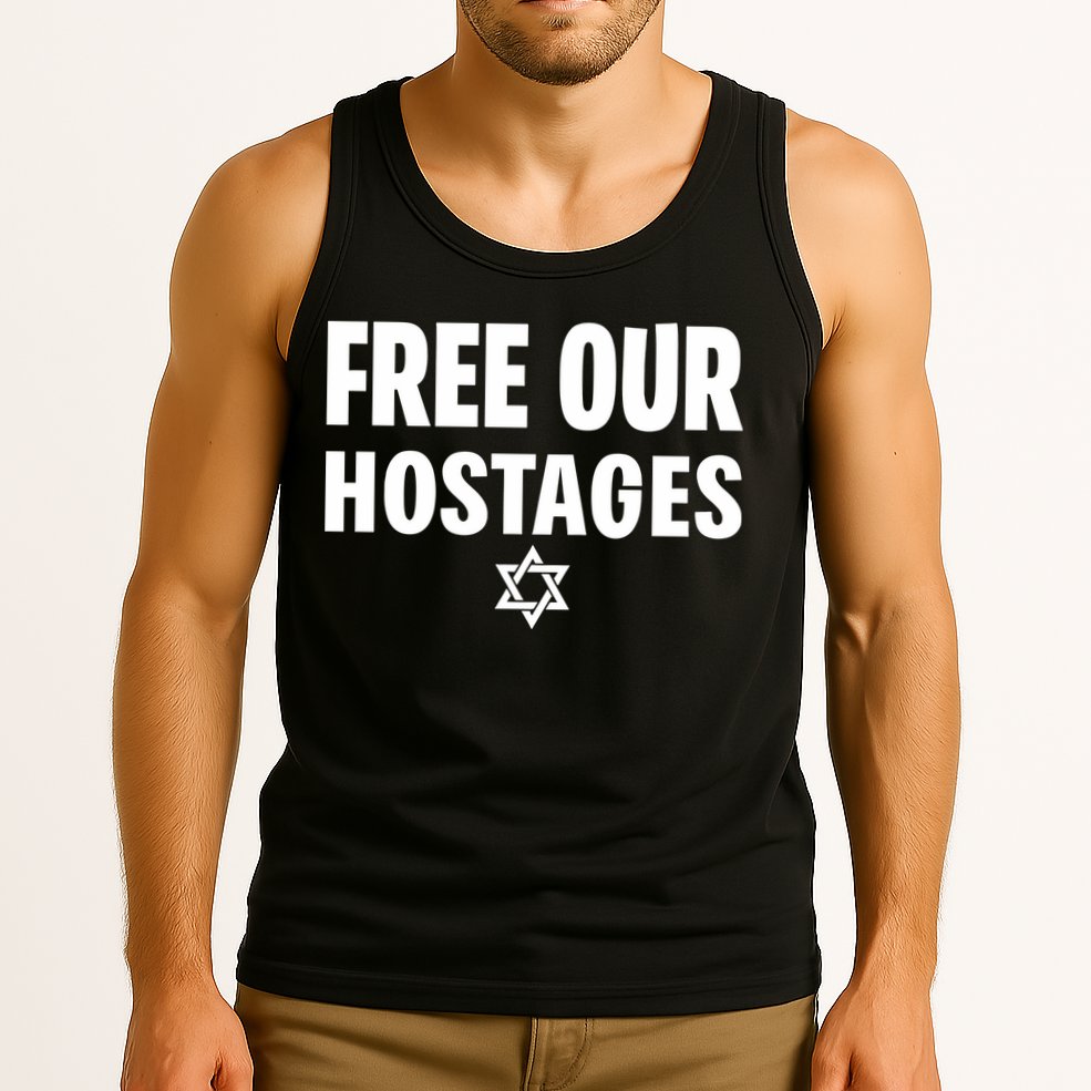 Neveragainlive1 Free Our Hostages Israel Tank Top