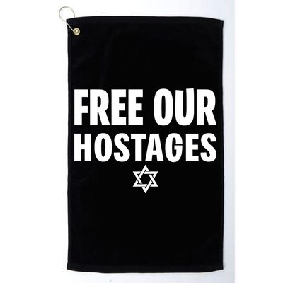 Neveragainlive1 Free Our Hostages Israel Golf Towel