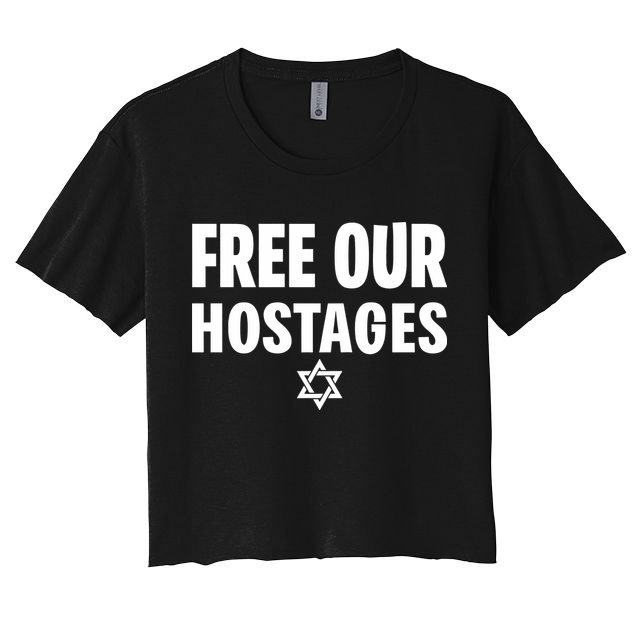 Neveragainlive1 Free Our Hostages Israel Crop Top