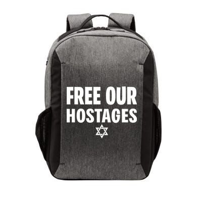 Neveragainlive1 Free Our Hostages Israel Vector Backpack