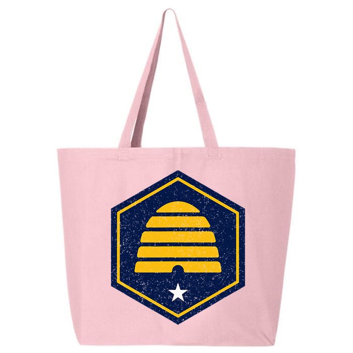 New Flag Of Utah Beehive Symbol 25L Jumbo Tote