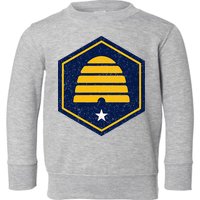 New Flag Of Utah Beehive Symbol Toddler Sweatshirt