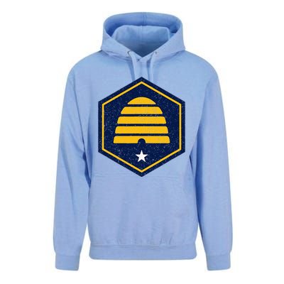 New Flag Of Utah Beehive Symbol Unisex Surf Hoodie