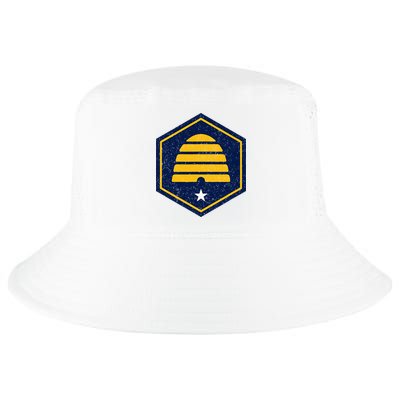 New Flag Of Utah Beehive Symbol Cool Comfort Performance Bucket Hat