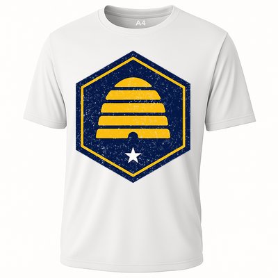 New Flag Of Utah Beehive Symbol Performance Shirt
