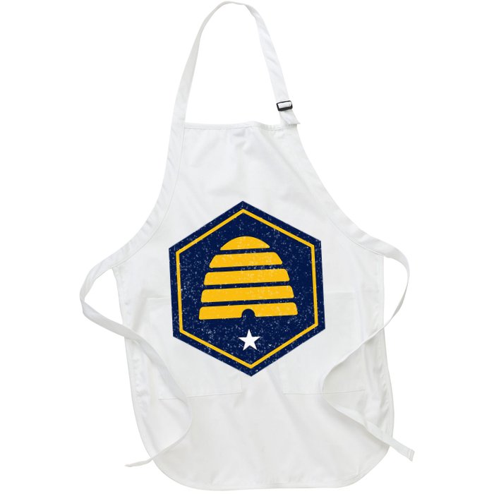 New Flag Of Utah Beehive Symbol Apron