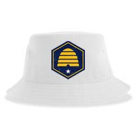 New Flag Of Utah Beehive Symbol Sustainable Bucket Hat