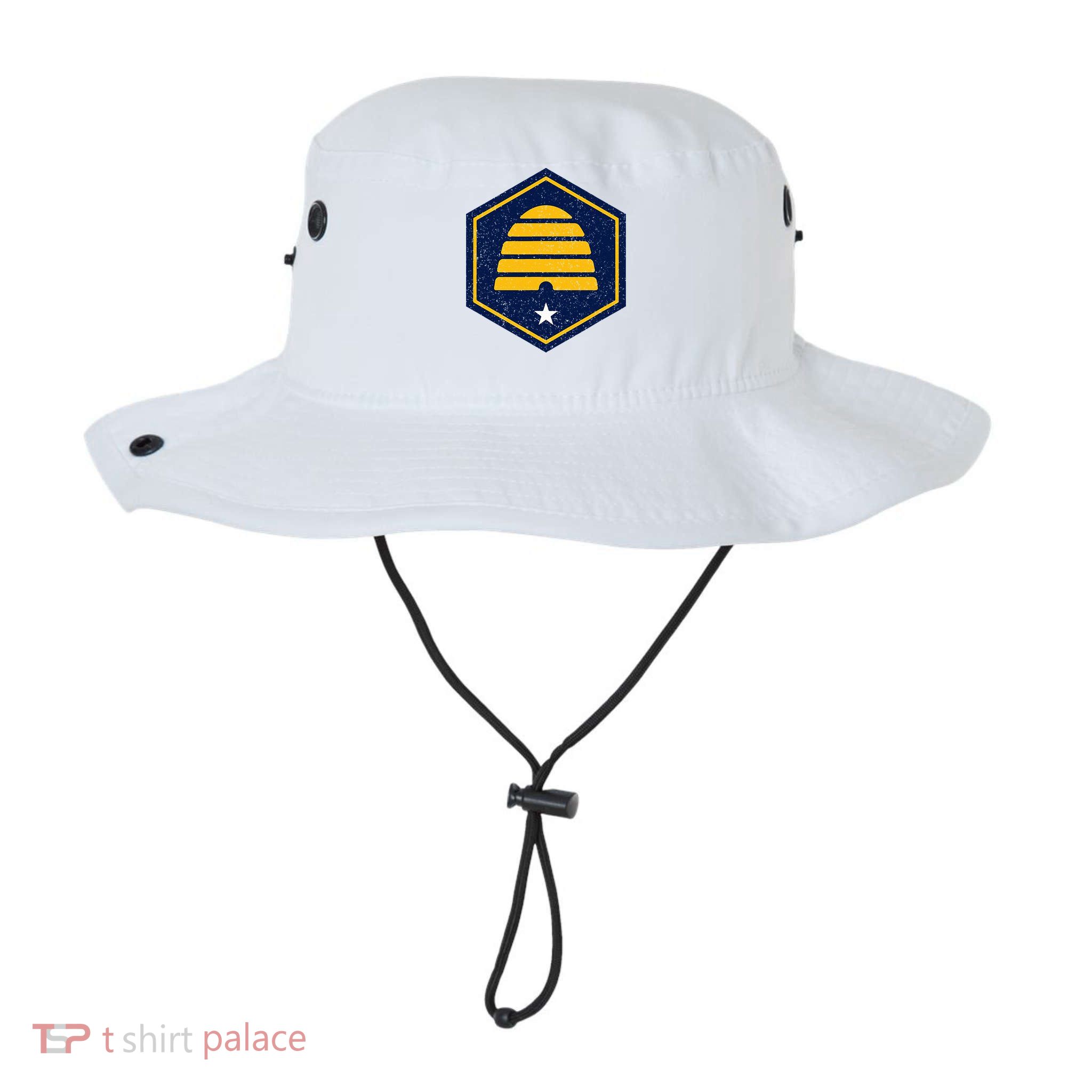 New Flag Of Utah Beehive Symbol Bucket Hat