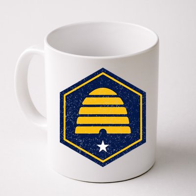 New Flag Of Utah Beehive Symbol Mug