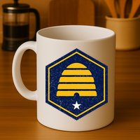 New Flag Of Utah Beehive Symbol Mug
