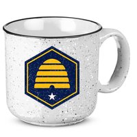 New Flag Of Utah Beehive Symbol 15oz Campfire Ceramic Mug