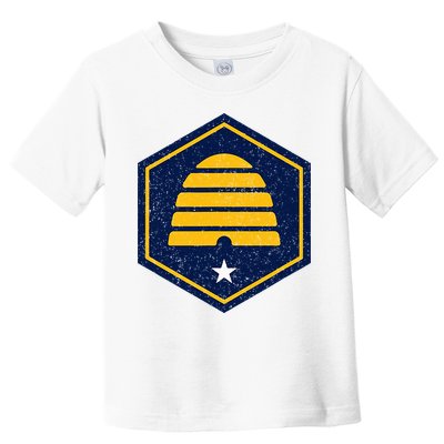 New Flag Of Utah Beehive Symbol Toddler T-Shirt