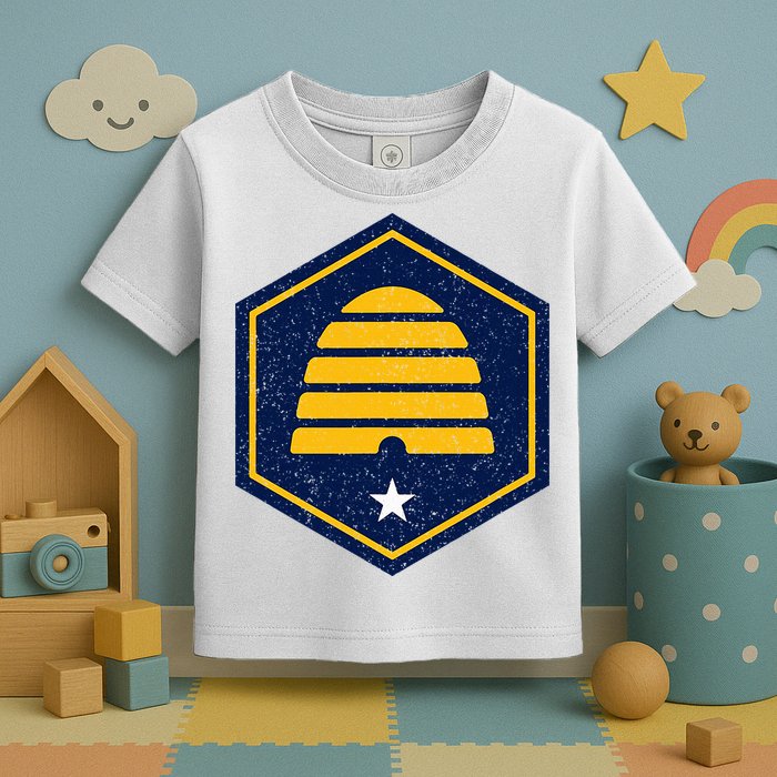 New Flag Of Utah Beehive Symbol Toddler T-Shirt