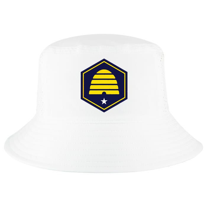 New Flag Of Utah Beehive Symbol Cool Comfort Performance Bucket Hat