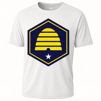 New Flag Of Utah Beehive Symbol Performance Shirt