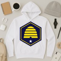 New Flag Of Utah Beehive Symbol Hoodie
