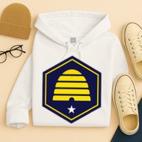 New Flag Of Utah Beehive Symbol Hoodie