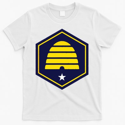 New Flag Of Utah Beehive Symbol T-Shirt