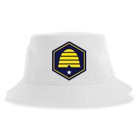 New Flag Of Utah Beehive Symbol Sustainable Bucket Hat