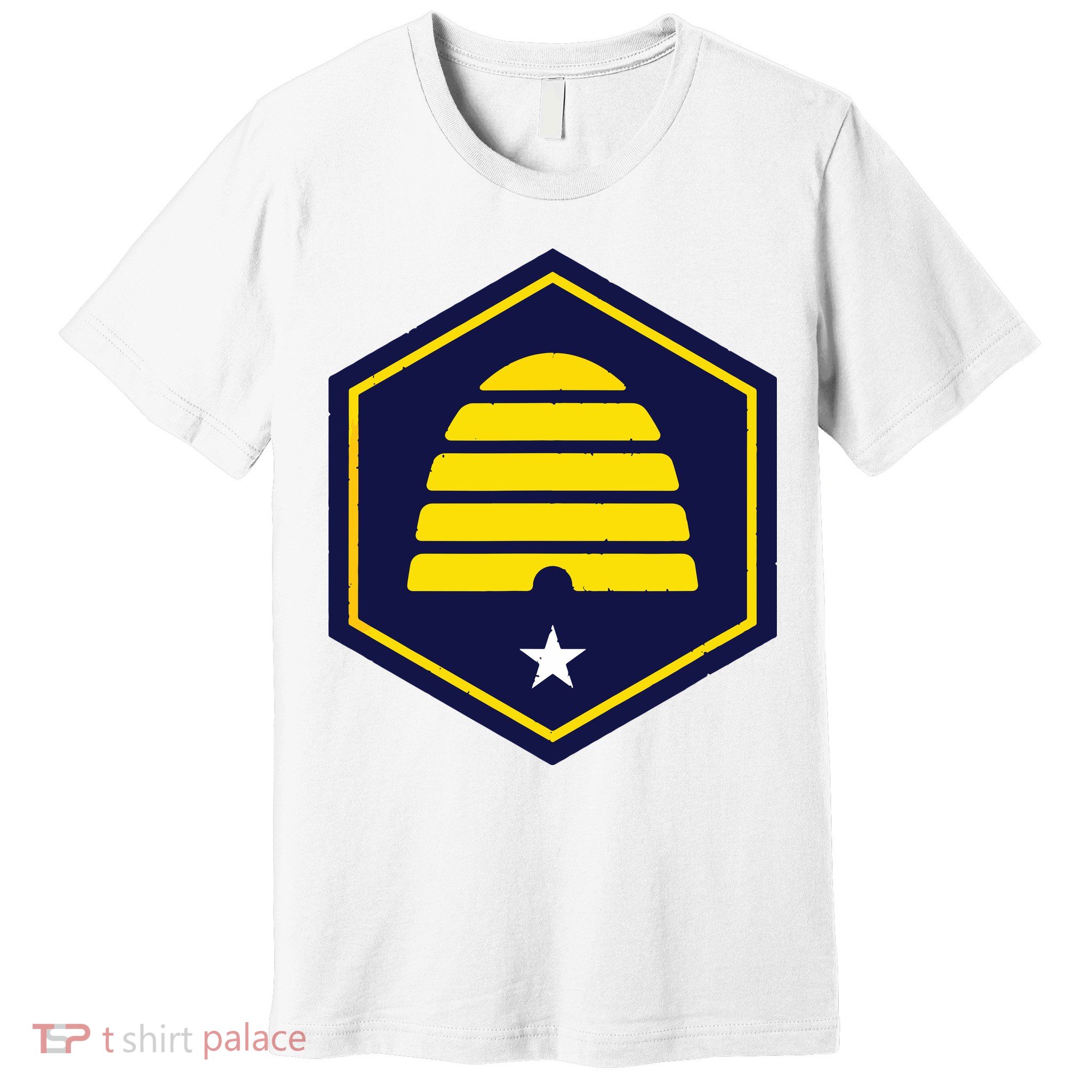 New Flag Of Utah Beehive Symbol Premium T-Shirt