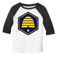 New Flag Of Utah Beehive Symbol Toddler Fine Jersey T-Shirt