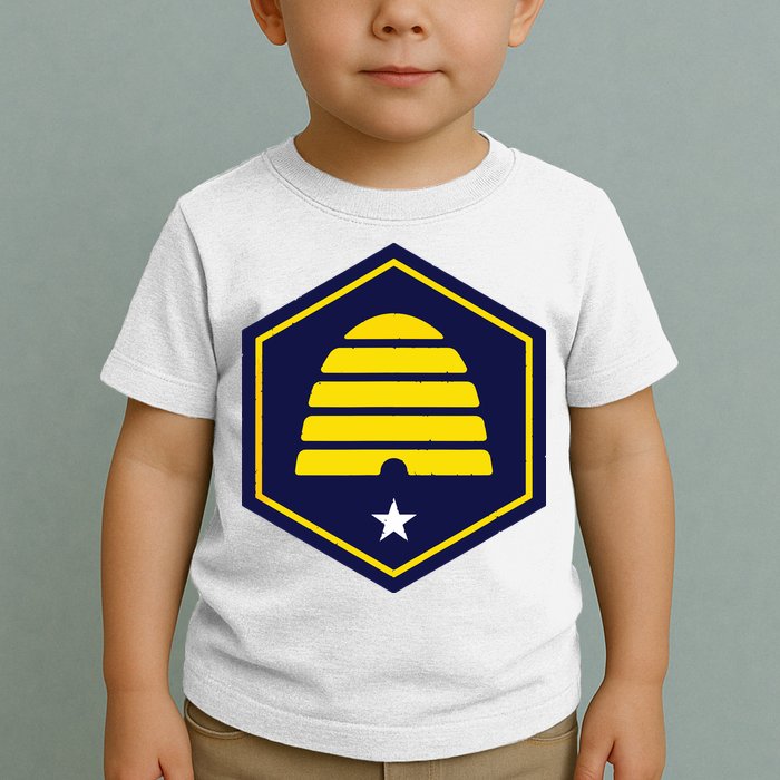 New Flag Of Utah Beehive Symbol Toddler T-Shirt