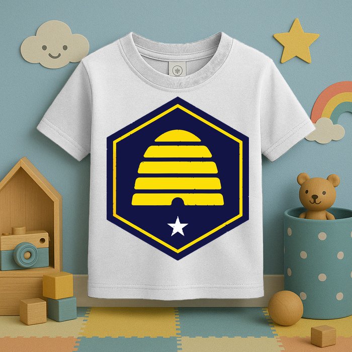 New Flag Of Utah Beehive Symbol Toddler T-Shirt