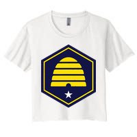 New Flag Of Utah Beehive Symbol Crop Top