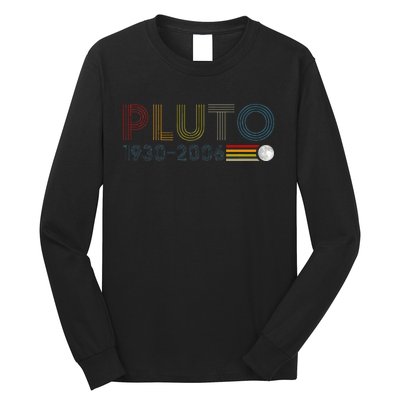 Never Forget Pluto 1930 2006 Nerdy Astronomy Space Science Long Sleeve Shirt