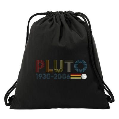 Never Forget Pluto 1930 2006 Nerdy Astronomy Space Science Drawstring Bag