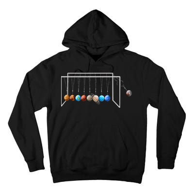 Never Forget Pluto Funny Planet Pluto Tall Hoodie