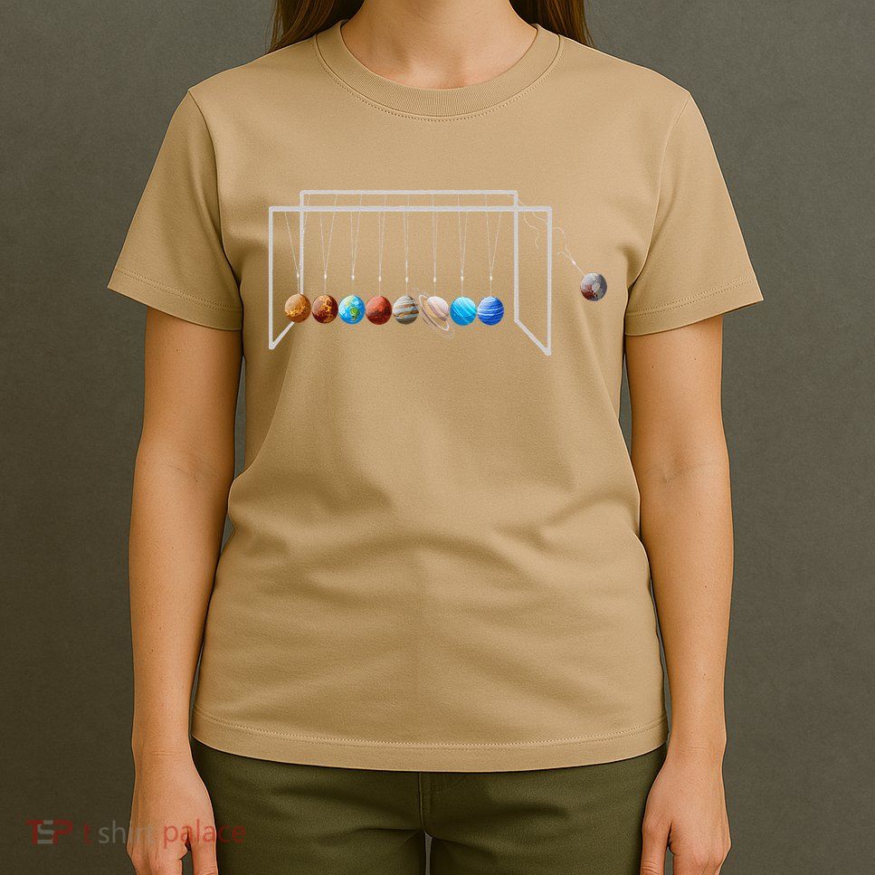 Never Forget Pluto Funny Planet Pluto T-Shirt