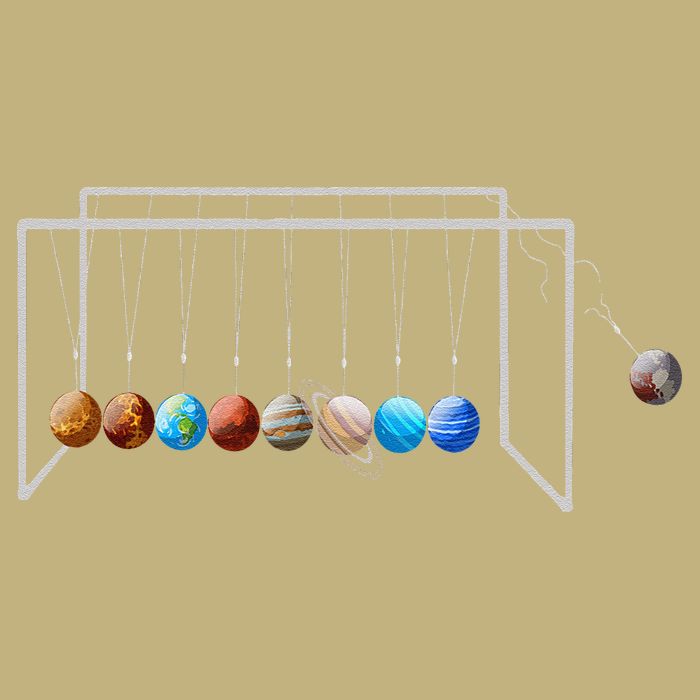 Never Forget Pluto Funny Planet Pluto Magnet