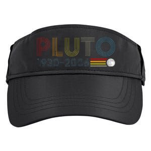 Never Forget Pluto 1930 2006 Nerdy Astronomy Space Science Adult Drive Performance Visor