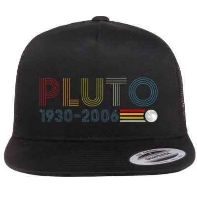 Never Forget Pluto 1930 2006 Nerdy Astronomy Space Science Flat Bill Trucker Hat