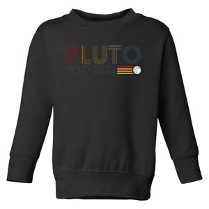 Never Forget Pluto 1930 2006 Nerdy Astronomy Space Science Toddler Sweatshirt