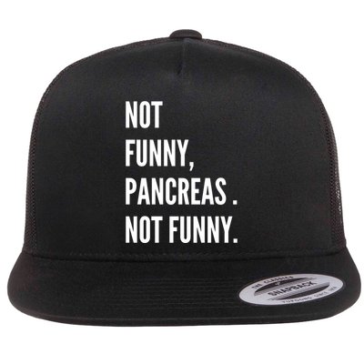 Not Funny Pancreas Not Funny Flatbill Hat