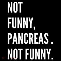 Not Funny Pancreas Not Funny Short Acrylic Beanie