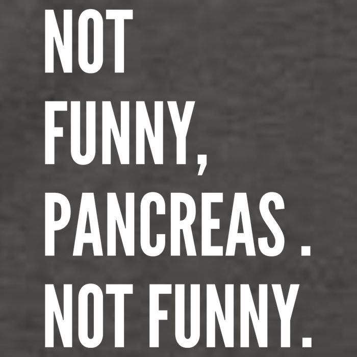 Not Funny Pancreas Not Funny Vector Backpack