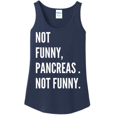 Not Funny Pancreas Not Funny Ladies Essential Tank