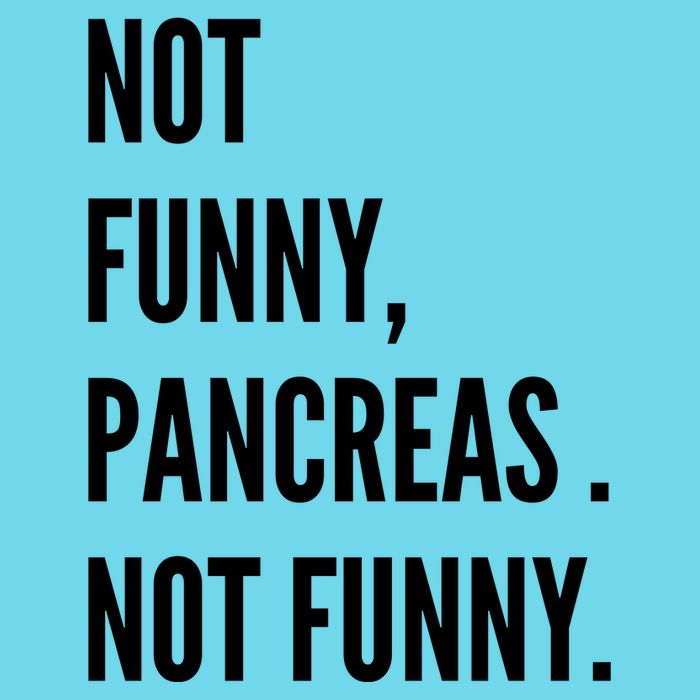 Not Funny Pancreas Not Funny Magnet