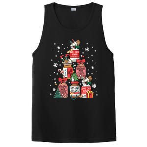 Nurse Funny Peppermint Mocha Propofol Christmas Tree Nurses PosiCharge Competitor Tank