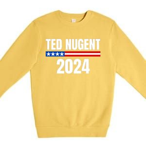 Nugent For President 2024 Premium Crewneck Sweatshirt