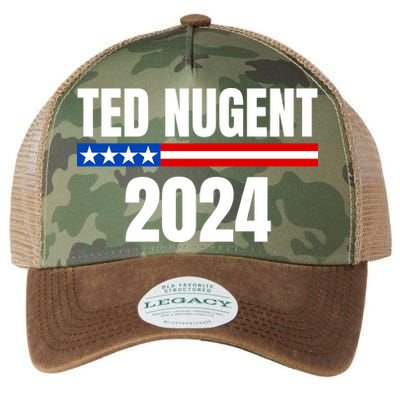 Nugent For President 2024 Legacy Tie Dye Trucker Hat